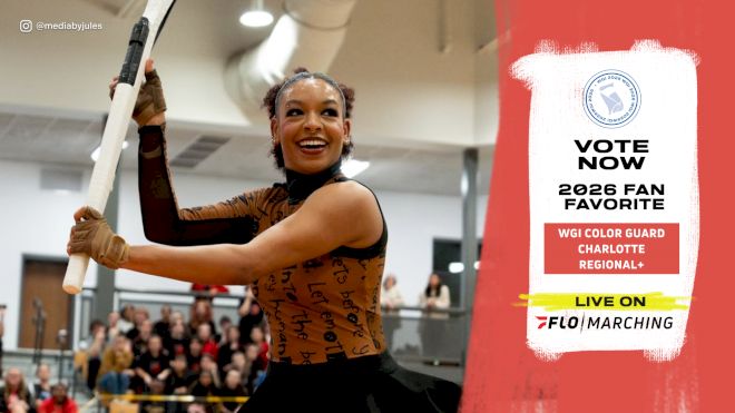RESULTS | FloMarching Fan Favorite: WGI Color Guard Charlotte Regional+