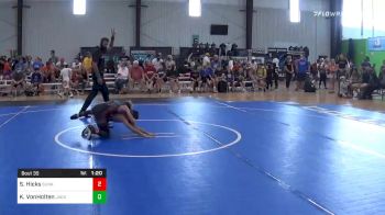 73 lbs Prelims - Slater Hicks, Sunkist Kids/Monster Garage vs Kamdon VonHolten, Jackson County