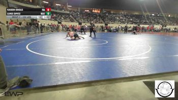 120 lbs Round Of 128 - Kasen Engle, Prague vs Luke Opitz, Weatherford