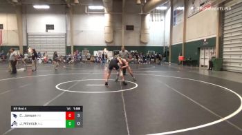 132 lbs Prelims - Carter Jensen, Pierce High School vs Jaxon Minnick, Alliance High School