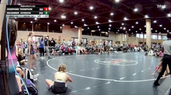110 lbs Round 2 (4 Team) - Josephine Thompson, Mississippi WC vs December Johnson, Fairly Odd Wrestlers