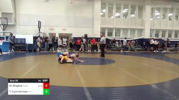 149 lbs Round Of 32 - Meyer Shapiro, Unrostered-Spartan Combat RTC vs Ty Cymmerman, Pittsburgh