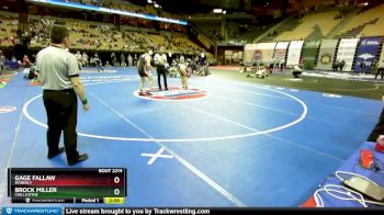190 Class 2 lbs Quarterfinal - Gage Fallaw, Moberly vs Brock Miller, Chillicothe
