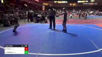 88 lbs Semifinal - Mikey Fritz, Team Aggression vs Elijah Hatfield, Umpqua WC