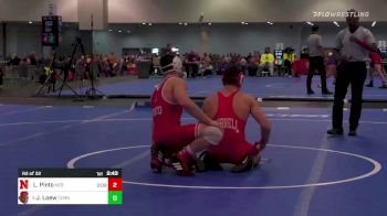 184 lbs Rd Of 32 - Lenny Pinto, Nebraska vs Jonathan Loew, Cornell