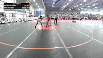 142 lbs Rr Rnd 1 - Miguel Walters, Elite NJ MS Black vs Quin Regnier, Warhawks