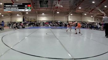 125 lbs Cons. Round 6 - Sarah Amonette, Olentangy Orange vs Kendyll Salyer, Seneca East High School