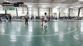 165 lbs Consi Of 8 #2 - Pete Winterstein, Wolfpack Wrestling Club vs Gianni Maldonado, Rider