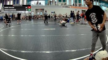 126 lbs Cons. Round 5 - Jamie Taylor, Lyman High School vs Aidan Caviston, Lemon Bay