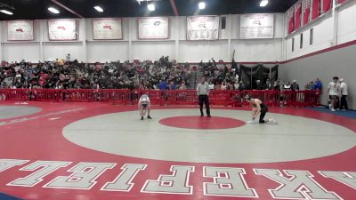 126 lbs Quarterfinal - Andrew Valley, Wakefield vs Steven Shortt, Duxbury