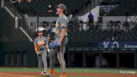 Tennessee Baseball Bounces Back, Hangs On vs. Arizona State