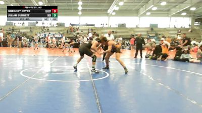 220 lbs Rr Rnd 3 - Gregory Reyes, Quest School Of Wrestling Gold - HSB vs Julian Burgett, Indiana Outlaws Black - HSB
