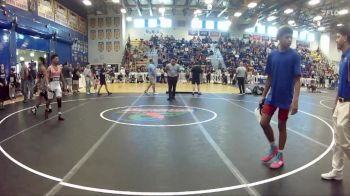 138 lbs Champ. Round 1 - Giovanni Perez, Dunedin High School vs Rudley Villarreal Iii, Westside WC