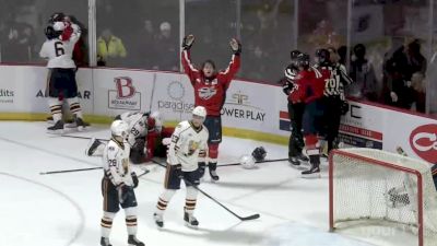 GOTTA SEE IT: Liam Greentree Scores Empty Netter, Chaos Ensues Between Windsor, Barrie