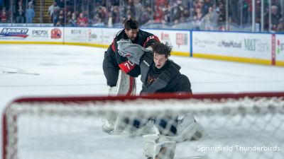 GOALIE FIGHT: Will Cranley Loses Jersey In Tense Fight With Louis Domingue