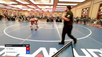 138 lbs Consi Of 4 - Adrian Marciano Arbelo, Nj vs Myles Grossman, Pa