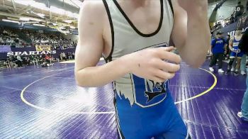 138 lbs Champ. Round 1 - James Hultman, Bozeman vs Quinn Wissenbach, Corvallis