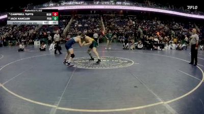 4A 150 lbs Cons. Round 3 - Jack Kancler, Pine Forest vs Campbell Tufts, Millbrook