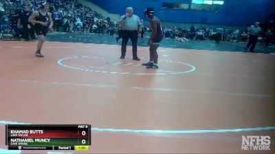 3 - 120 lbs Cons. Round 1 - Khamad Butts, Lake Taylor vs Nathaniel Muncy, Cave Spring