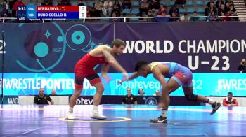 74 kg 1/8 Final - Temuri Beruashvili, Georgia vs Harry Eliud Duno Coello, Venezuela