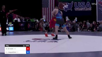 79 kg Semis - Gabriel Arnold, Level Up Wrestling Center vs Luca Augustine, Pittsburgh Wrestling Club