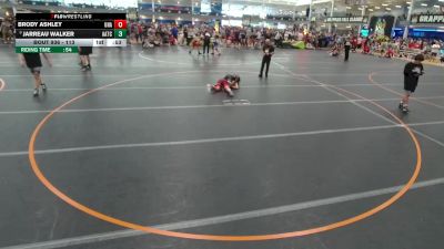 113 lbs Champ. Round 3 - Jarreau Walker, Unattached vs Brody Ashley, Unattached