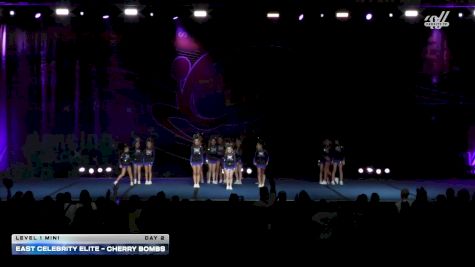 East Celebrity Elite - Cherry Bombs [2026 L1 Mini Day 2] 2026 Spirit Cheer Grand Nationals
