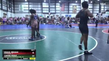 150 lbs Round 1 (3 Team) - Brayton Crews, HANOVER HAWKEYE vs Giani Walton, GROUND UP USA