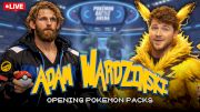 🔴 LIVESTREAM: Opening Pokémon Card Packs With Adam Wardzinski