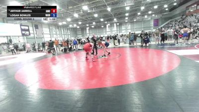 165 lbs Cons. Round 5 - Arthur Jarrell, Askeo International Mat Club vs Logan Bowles, Washington
