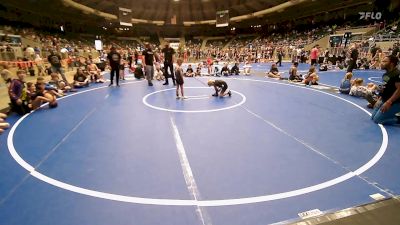 51 lbs Rr Rnd 2 - Colton Tecumseh, Tulsa Mafia Boys vs Urijah Bolin, Sallisaw Takedown Club