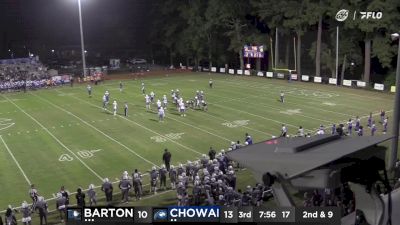 Replay: Barton College vs Chowan | Sep 14 @ 6 PM