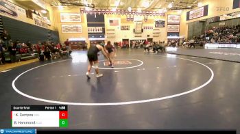 170 lbs Quarterfinal - Kael Campos, Sunnyside vs Breck Hammond, Ellensburg