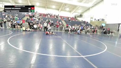 64 lbs 5th Place Match - Maui Takemoto, Team Pride Academy vs Riggins Wilkinson, JWC