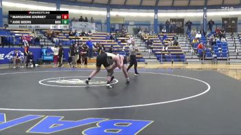285 lbs Quarterfinal - Jude Beers, Northeast Oklahoma vs Marquonn Journey, Carl Albert State