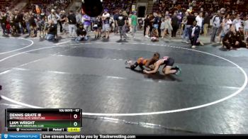 67 lbs 5th Place Match - Liam Wright, Bear Cave Wrestling Club vs Dennis Grate Iii, Betterman Elite Wrestling