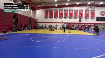 149 lbs Cons. Semi - Gianluca Munoz, Arizona Christian vs Kenny Rodgers, Fresno City College