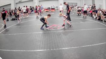 62 lbs Quarterfinals (8 Team) - Jalen Caldwell, The Factory vs Brooks Newton, West Forsyth Wrestling Club