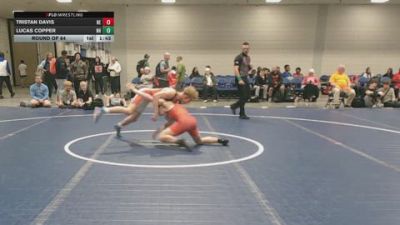 120 lbs Round Of 64 - Tristan Davis, NE vs Lucas Copper, NH