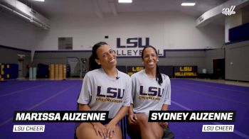 Staying Side by Side: A Twin Bond Behind LSU Cheer