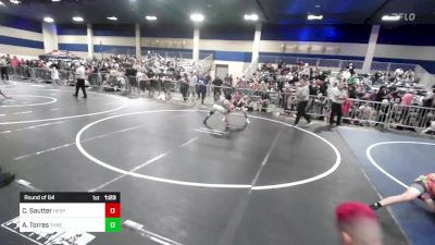 106 lbs Round Of 64 - Chris Sautter, Hesperia HS vs Adam Torres, Threshold WC