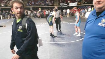 D 2 144 lbs Cons. Round 2 - Ethan Rotchford, Kenner Discovery Health Science vs Noah Schmidt, Archbishop Rummel