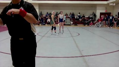 138 lbs Quarterfinal - Taylor Wolf, Canyon Del Oro vs Alice Pazak, Cienega