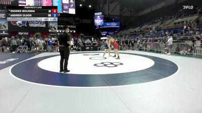 285 lbs Quarters - Rhodes Molenda, OK vs Andrew Olson, MN