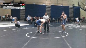 172 lbs Consi Of 16 #1 - Zach Andrews, Council Rock South vs Cooper Garcia, Jesuit