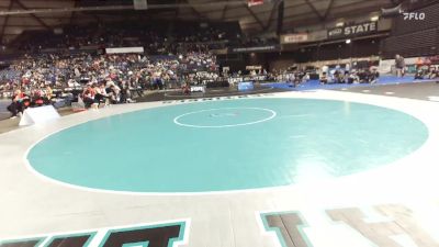 Boys 2A 285 lbs 1st Place Match - Kade West, Anacortes vs Landon Hamblin, Aberdeen