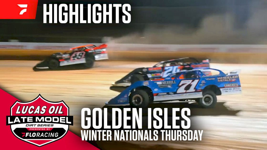 Highlights: Lucas Oil Late Models Thursday At Golden Isles