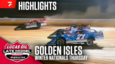 Highlights | 2026 Lucas Oil Late Models Thursday at Golden Isles Speedway