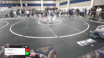 130 lbs Consi Of 16 #1 - Sanai Villagran, Corona 100 vs Margaret Tobacco, Blacksheep WC