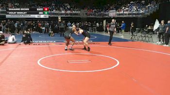 5A 190 lbs 5th Place Match - Violet Winkley, Anna vs Shaianne Brown, Lubbock Monterey